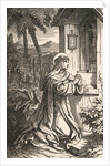 Portrait of Saint Rose of Lima Praying by Anonymous