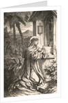 Portrait of Saint Rose of Lima Praying by Anonymous