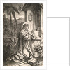 Portrait of Saint Rose of Lima Praying by Anonymous