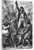 Man Assembling Crowd During French Revolution by Anonymous