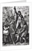 Man Assembling Crowd During French Revolution by Anonymous