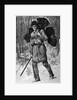 Thanksgiving Hunter With A Turkey by Anonymous