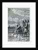 King Canute with His Courtiers by Anonymous