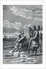 King Canute with His Courtiers by Anonymous