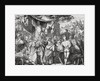 Martin Luther Opposer Johann Tetzel with Crowd by Anonymous