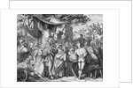 Martin Luther Opposer Johann Tetzel with Crowd by Anonymous