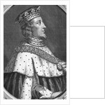 Profile Drawing of King Richard II by Anonymous