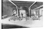 Interior of an Early Beer Making Plant by Anonymous