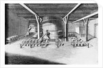 Interior of an Early Beer Making Plant by Anonymous
