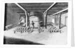 Interior of an Early Beer Making Plant by Anonymous
