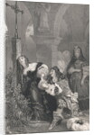 Louis XIV Visiting Louise de La Valliere by Anonymous
