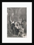 Louis XIV Visiting Louise de La Valliere by Anonymous