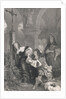 Louis XIV Visiting Louise de La Valliere by Anonymous