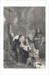 Louis XIV Visiting Louise de La Valliere by Anonymous