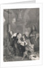 Louis XIV Visiting Louise de La Valliere by Anonymous