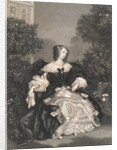Portrait of Louise La Valliere by Anonymous