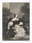 Portrait of Louise La Valliere by Anonymous