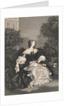 Portrait of Louise La Valliere by Anonymous