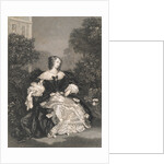 Portrait of Louise La Valliere by Anonymous