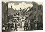 Citizens near Wooden Heap by Anonymous
