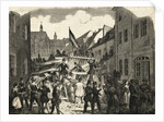Citizens near Wooden Heap by Anonymous