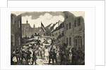 Citizens near Wooden Heap by Anonymous