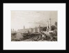 Dock Workers and Citizens Along the Port at Bordeaux by Anonymous