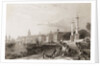 Dock Workers and Citizens Along the Port at Bordeaux by Anonymous