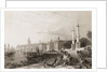 Dock Workers and Citizens Along the Port at Bordeaux by Anonymous