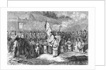 Baptism of Indians at Port Royal by Anonymous