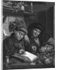 Early History Money Changer with His Deceitful Wife by Anonymous