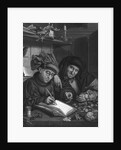 Early History Money Changer with His Deceitful Wife by Anonymous
