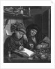 Early History Money Changer with His Deceitful Wife by Anonymous