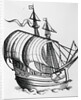 Fifteenth Century Caravel by Anonymous