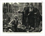 Hamlet And Horatio In The Graveyard by Anonymous