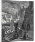 Illustration Showing Liberation of Jews by Persian King by Anonymous