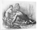Samson Having His Hair Removed by Delilah and Culprit by Anonymous