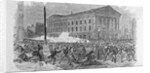 Illustration of the Riot at the Astor Place Opera House by Anonymous