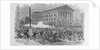 Illustration of the Riot at the Astor Place Opera House by Anonymous