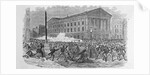 Illustration of the Riot at the Astor Place Opera House by Anonymous