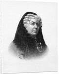 Engraving of Elizabeth Cady Stanton by Anonymous