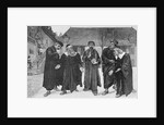 John Calvin and Followers Spreading Ideologies by Anonymous