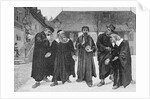 John Calvin and Followers Spreading Ideologies by Anonymous