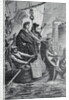 Julius Caesar Traveling on Channel by Boat by Anonymous