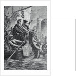 Julius Caesar Traveling on Channel by Boat by Anonymous