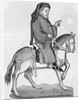 Print of Geoffrey Chaucer by Anonymous