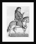 Print of Geoffrey Chaucer by Anonymous