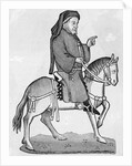 Print of Geoffrey Chaucer by Anonymous