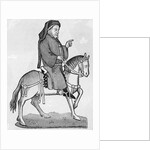 Print of Geoffrey Chaucer by Anonymous
