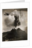Airplane over Mount Vesuvius by Anonymous